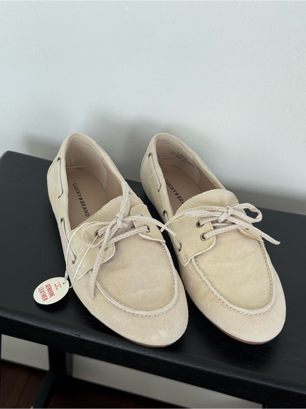 Lucky Brand Women's Suede Boat Shoes